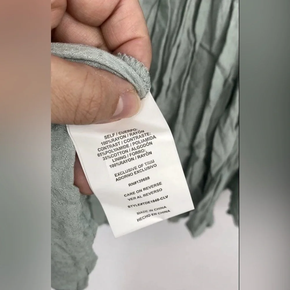 Altar'd State Elegant Lace Dress in Soft Gray - Picture 7 of 7